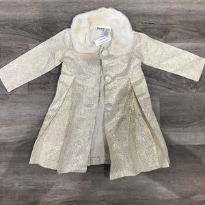 Gold Dress Coat
